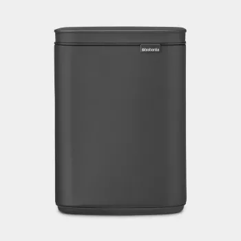 Coș de gunoi Brabantia BO 4 litri, Mineral Infinite Grey