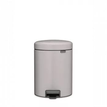 Coș de gunoi cu pedală Brabantia NewIcon 5,0 L, Soft Grey (25 22 04)