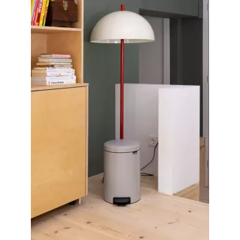 Coș de gunoi cu pedală Brabantia NewIcon 20 L, Soft Grey