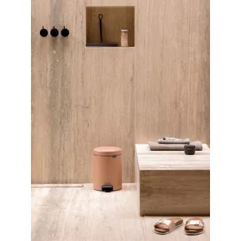 Coș de gunoi cu pedală Brabantia Newicon 5 L Warm Copper