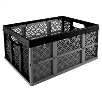 Cutie de depozitare pliabilă Helit Klappbox Basic H6180495 32L neagră/gri