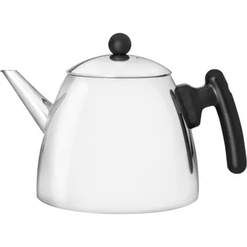 Ceainic Bredemeijer Classic II 1,2L oțel inoxidabil / negru 1210Z