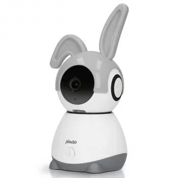 Baby monitor Wi-Fi Alecto SMARTBABY10 cu cameră, alb/gri