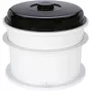 Set combinat WECK Juicer - sterilizator electric cu storcător de abur, 29L, 1800W, oțel inoxidabil