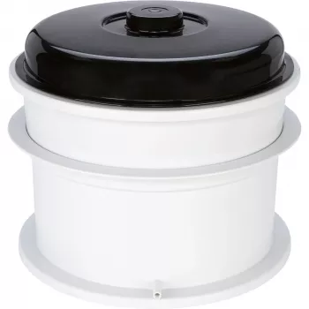 Set combinat WECK Juicer - sterilizator electric cu storcător de abur, 29L, 1800W, oțel inoxidabil