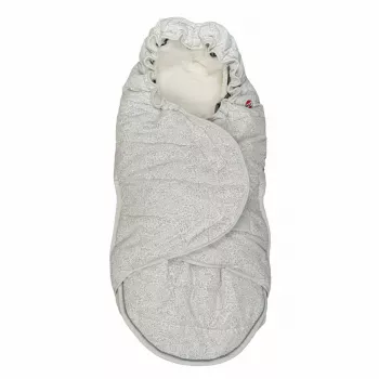 Salopetă de iarnă impermeabilă pentru cărucior Lodger Bunker Drizzle, gri, Taslon