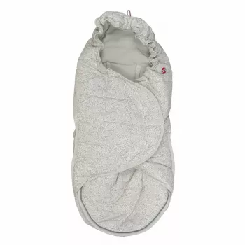 Salopetă de iarnă impermeabilă pentru cărucior Lodger Bunker Drizzle, gri, Taslon