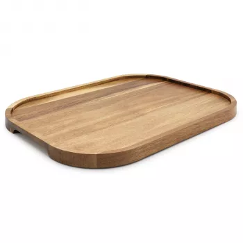 Tavă de servire Bredemeijer Kyoto din acacia 400 x 300 x 25mm