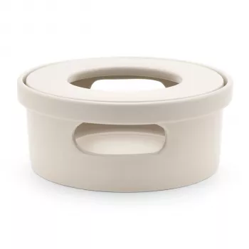 Încălzitor de ceai Bredemeijer Skagen din gresie, alb, 140x140mm 147051