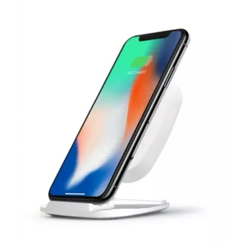 Suport de încărcare wireless rapidă ZENS 10W alb
