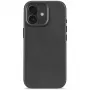 Decoded Capac spate din piele pentru Apple iPhone 17 Negru