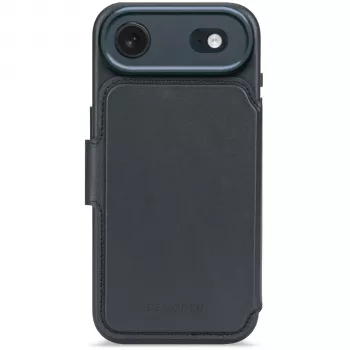 Decoded Portofel detașabil din piele pentru iPhone 17 Air - Navy Shadow