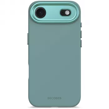 Husă spate din silicon AntiMicrobial Decoded pentru iPhone 17 Air, Retro Blue