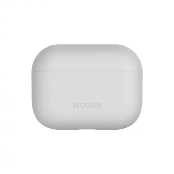 Decoded Silicone Aircase Husă de Protecție pentru Apple AirPods Pro 3 (Gri)