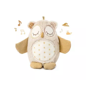 Cloud b Nighty Night Owl Smart Sensor Sound Machine Jucărie de Pluș