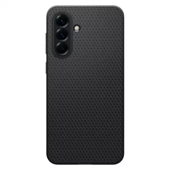 Husă Spigen Liquid Air pentru Samsung Galaxy A56 5G - neagră mat