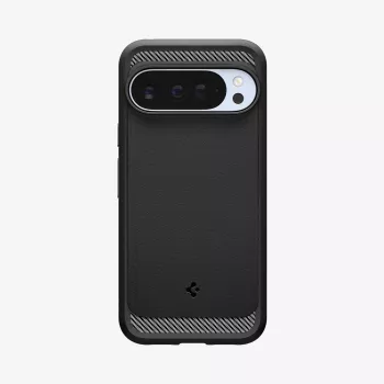 Husă MagSafe Spigen Rugged Armor Mag pentru Google Pixel 10 Pro XL, neagră mat