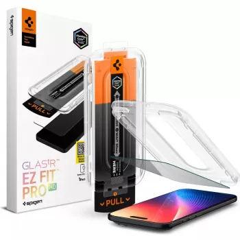 Folie de protecție pentru ecran Spigen Glas.tR EZ Fit Pro AC Privacy pentru iPhone Air