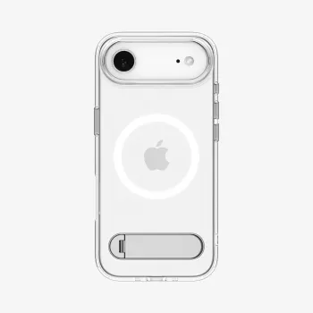 Husă Spigen Ultra Hybrid S Mag MagSafe pentru iPhone Air, transparent/albă