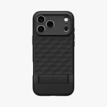 Husă Spigen Parallax S MAG MagSafe pentru iPhone 17 Pro, neagră mat