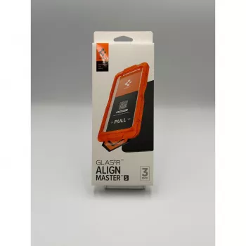 Protector de ecran din sticlă securizată Spigen ALM GLAS.TR SLIM pentru Apple iPhone 17 Pro Max (pachet de 3, transparent)