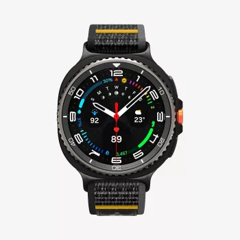 Curea de ceas inteligent Spigen Athlex Air pentru Samsung Galaxy Watch 8 / Classic (40/44/46mm), negru activ