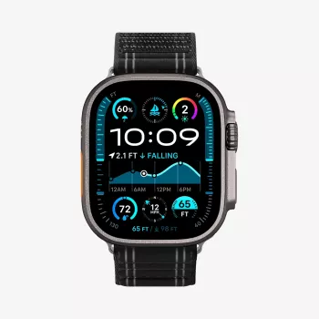 Curea SPIGEN WBF0 pentru Apple Watch 8 / 9 / 10 / 11 / SE / Ultra (44 / 45 / 46 / 49 mm), negru