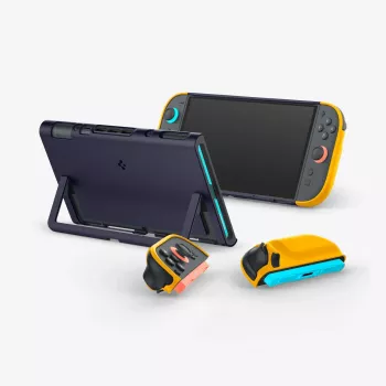 Husă Spigen Nano Pop pentru Nintendo Switch 2, albastru navy