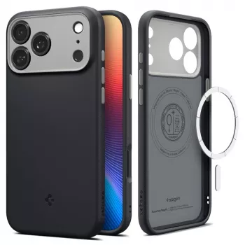 Husă Spigen Nano Pop Mag MagSafe iPhone 17 Pro Max Black Sesame