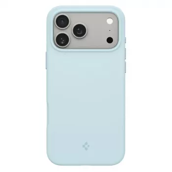 Husă Spigen Silicone Fit Mag MagSafe pentru iPhone 17 Pro Max Mute Blue