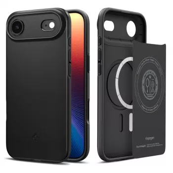 Husă Spigen Thin Fit Mag MagSafe iPhone 17 Air neagră