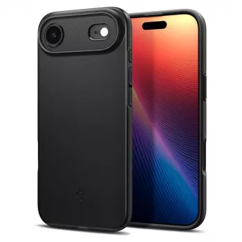 Husă Spigen Thin Fit Mag MagSafe iPhone 17 Air neagră
