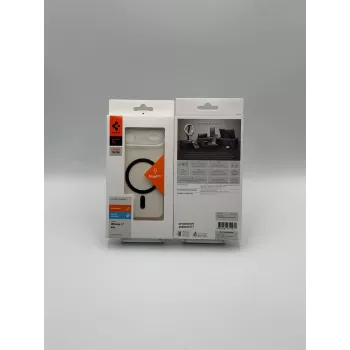 Husă Spigen Ultra Hybrid Mag MagSafe pentru iPhone Air, transparent/auriu