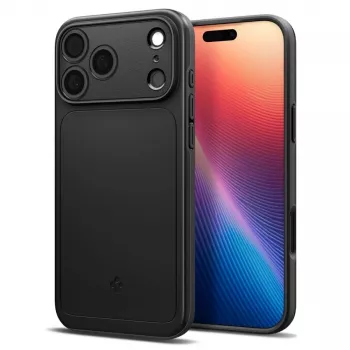 Husă Spigen Thin Fit Mag MagSafe pentru iPhone 17 Pro, neagră