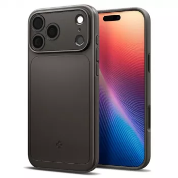 Husă Spigen Thin Fit Mag MagSafe pentru iPhone 17 Pro, Gunmetal