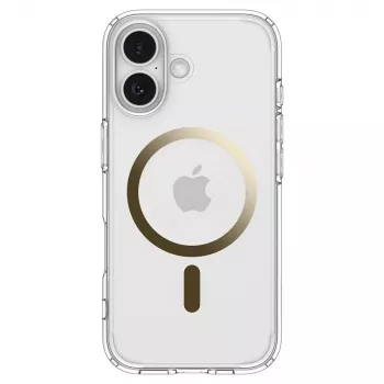 Spigen Ultra Hybrid Mag MagSafe iPhone 17 transparent/auriu