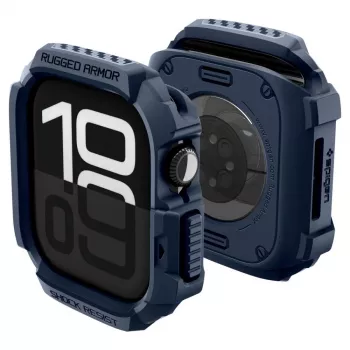 Husă Spigen Rugged Armor V2 pentru Apple Watch 42 mm, albastru navy
