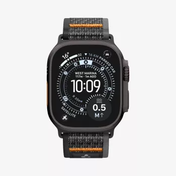 Curea Spigen Athlex Air 2 pentru Apple Watch 44/45/46/49 mm Active Black/Orange