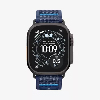 Curea Spigen Athlex Air 2 pentru Apple Watch 44/45/49mm Active Navy Blue