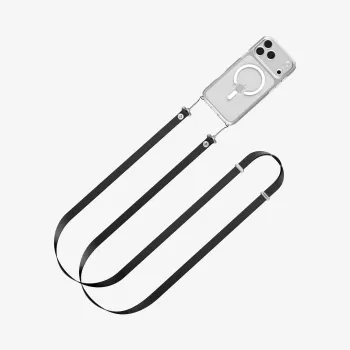Curea de gât Spigen DA30L Crossbody neagră