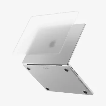Husă Spigen AirSkin MacBook Pro 16 M1-M5 / M5 Pro / M5 Pro Max 2021-2026 Frost Clear