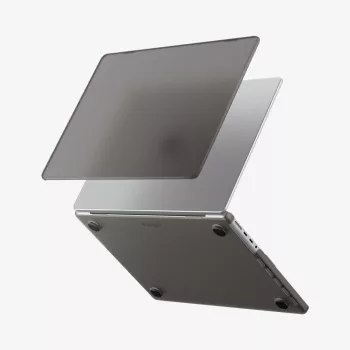 Husă Spigen AirSkin pentru MacBook Pro 16 M1-M5 / M5 Pro / M5 Pro Max 2021-2026 Frost Black