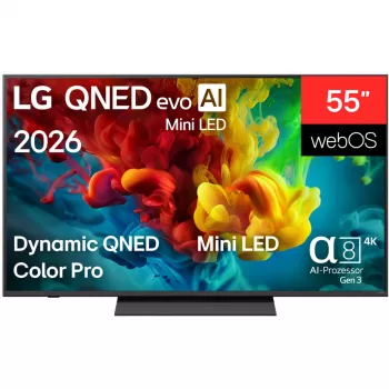 Televizor Smart 4K QNED LG 55QNED83B6A de 55