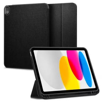 Husă Spigen Urban Fit pentru iPad 10.9 inch gen 10 (2022) / iPad 11 inch (2025) - Negru