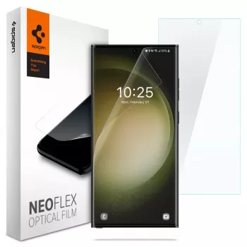 Folie de protecție ecran Spigen Neo Flex pentru Samsung Galaxy S23 Ultra (transparentă) - 2 buc.