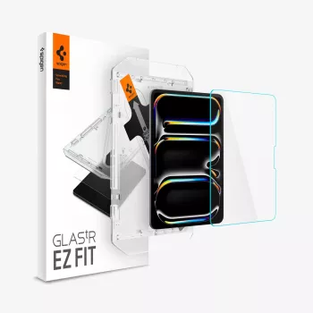 Folie de protecție ecran din sticlă călită Spigen Glas.tR EZ Fit pentru iPad Pro 11 inch 2024
