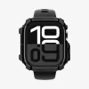 Carcasă SPIGEN Rugged Armor pentru Apple Watch 10 / 11 (46 mm) neagră mat