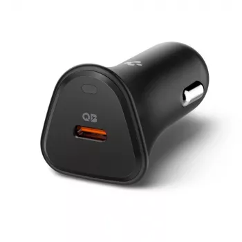SPIGEN ESSENTIAL EV301 încărcător auto 1-PORT 30W negru
