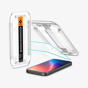 Folie de protecție ecran Spigen Glas.tR EZ Fit (2 buc.) pentru Google Pixel 9a, transparentă