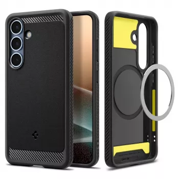 Spigen Rugged Armor Mag MagSafe Galaxy S25 negru mat